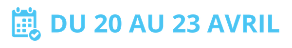 du 20 au 23 avril
