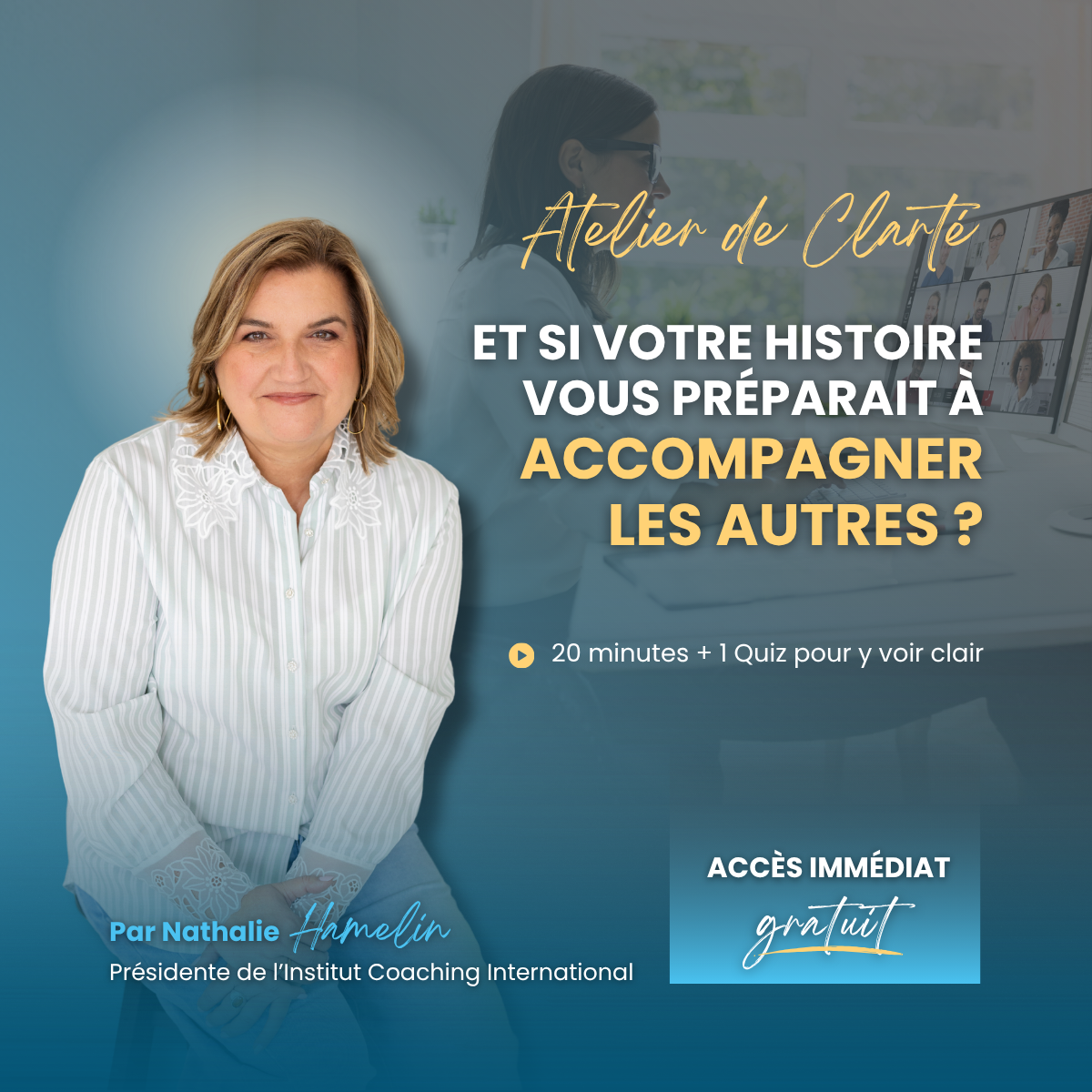 Atelier de clarté en ligne, le métier de coach est-ce pour vous